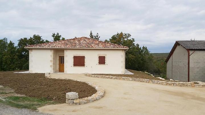 Création chemin d'accès et parking Caussade